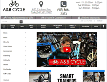 Tablet Screenshot of abcycle.com